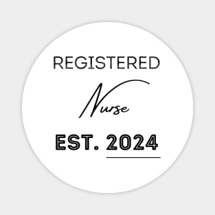 Registered Nurse Est 2024 Magnet